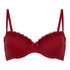 Lola Padded Underwired Bra, Red