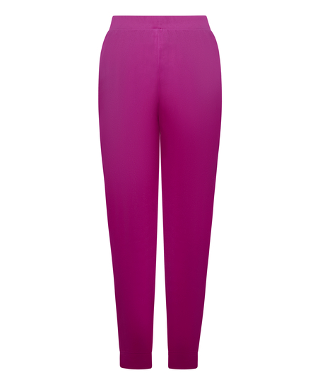 Velours Jogging Pants, Pink