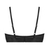 Luna Padded Underwired Longline Bra, Black