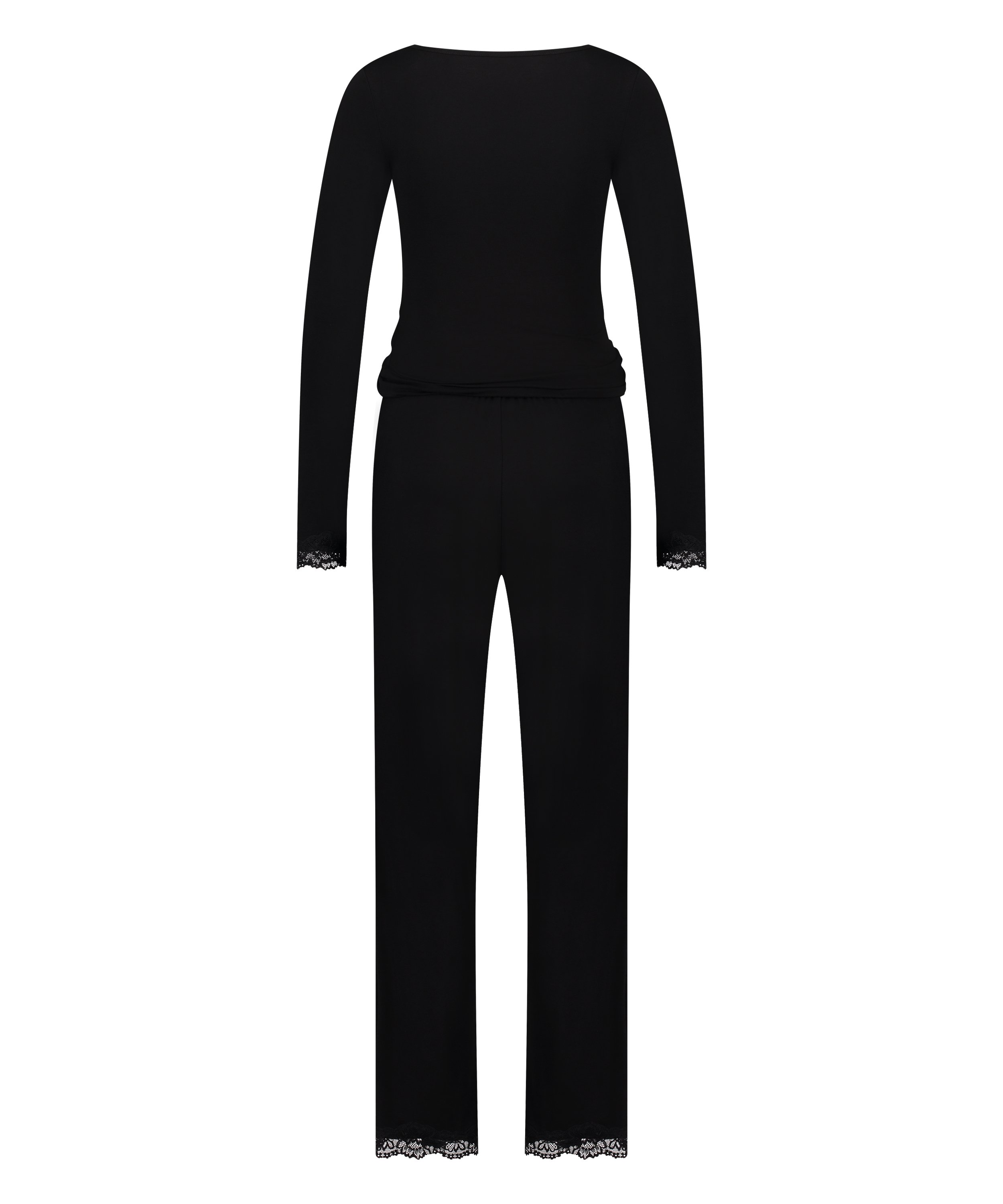 Pajama Set, Black, main