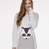 Racoon Jersey Top, Gray