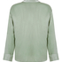 Ayla Satin Long-Sleeved Jacket, Green