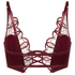 Olivia Non-Padded Underwired Longline Bra, Red