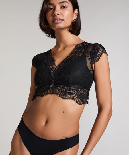 Daphne Bralette, Black
