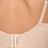 Non-Padded Underwired Longline Bra Sylvia, Beige