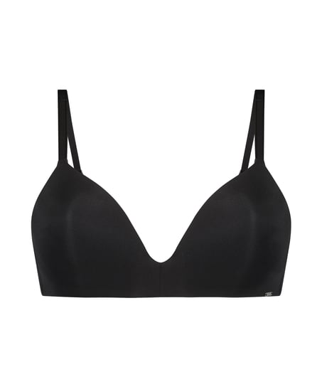 Mona padded non-underwired bra, Black