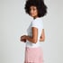 Jersey Ruffled Shorts, Pink