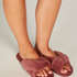 Twisted Kate slippers, Pink