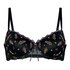 Padded Underwired Bra Iris, Black