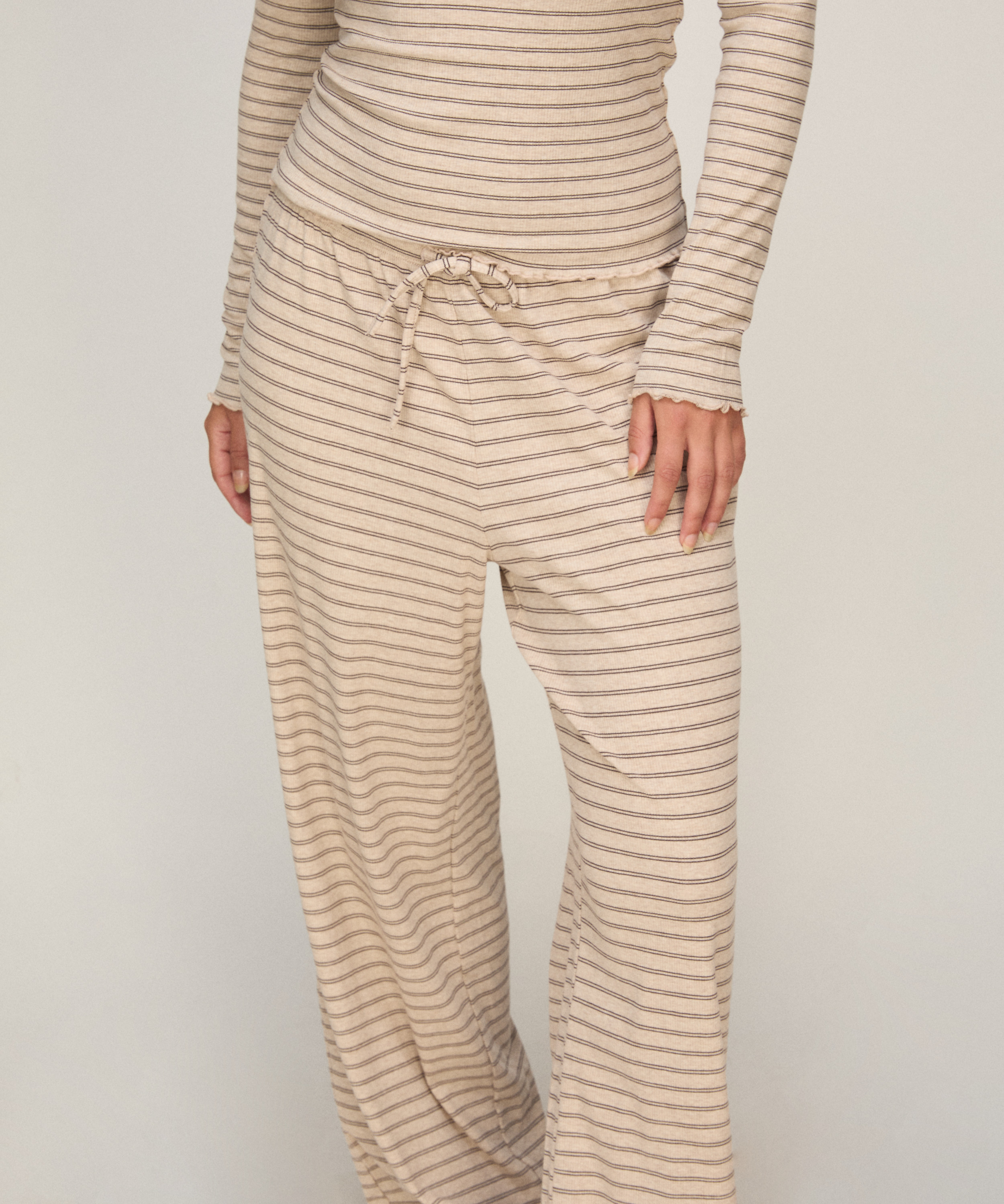 Pant Stripe, Beige, main
