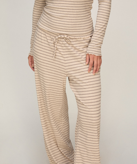 Pant Stripe, Beige