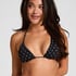 Triangle Bikini Top Bardolino, Black