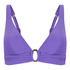 Triangle Bikini Top Luxe, Purple