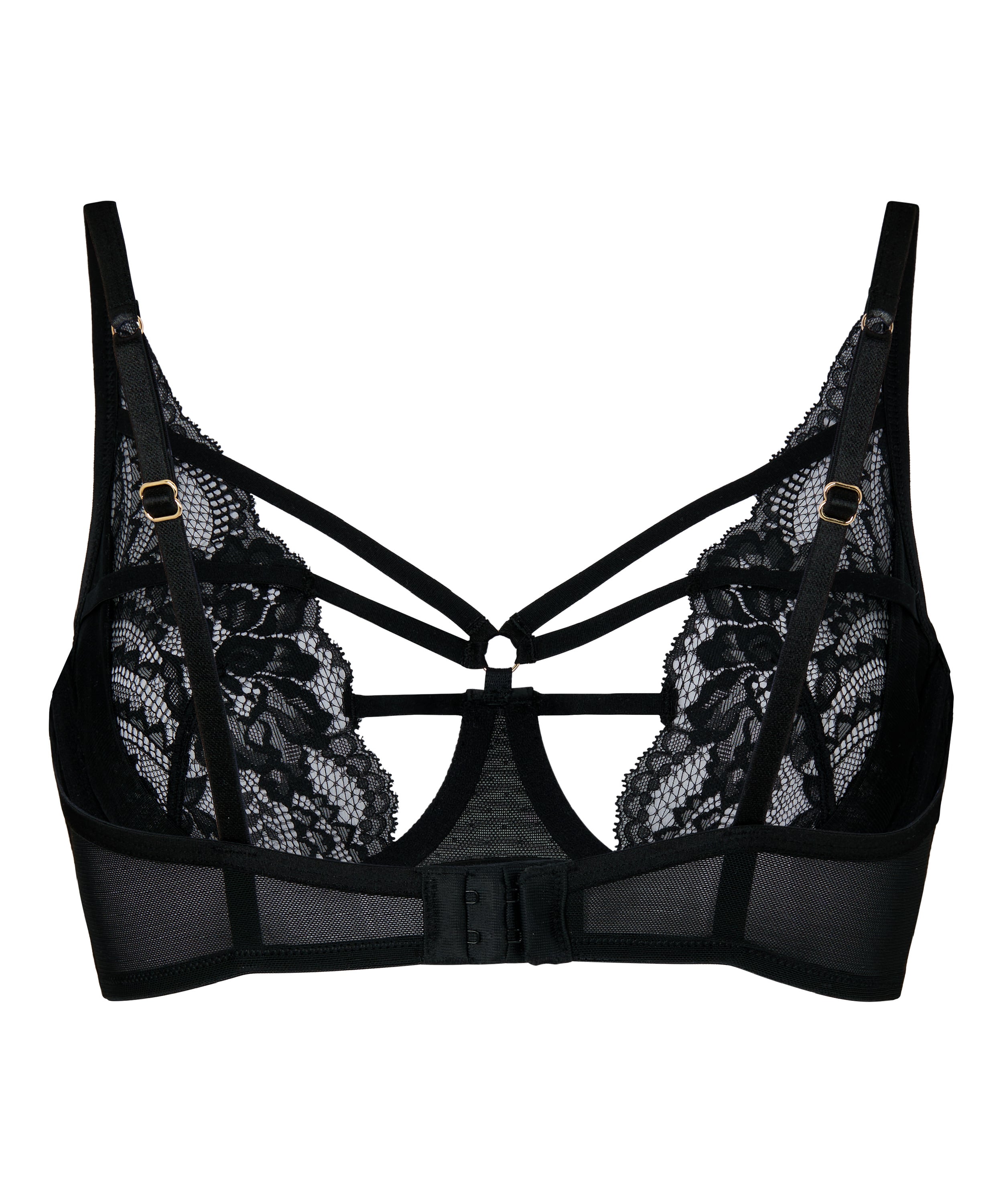 Non-Padded Underwired Bra Sosha, Black, main