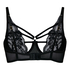 Non-Padded Underwired Bra Sosha, Black