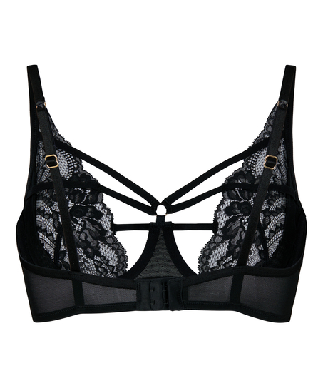 Non-Padded Underwired Bra Sosha, Black