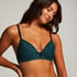 Bessie Padded Non-Wired Bra, Blue