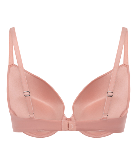 Smooth Padded Underwired Push-Up Bra, Pink