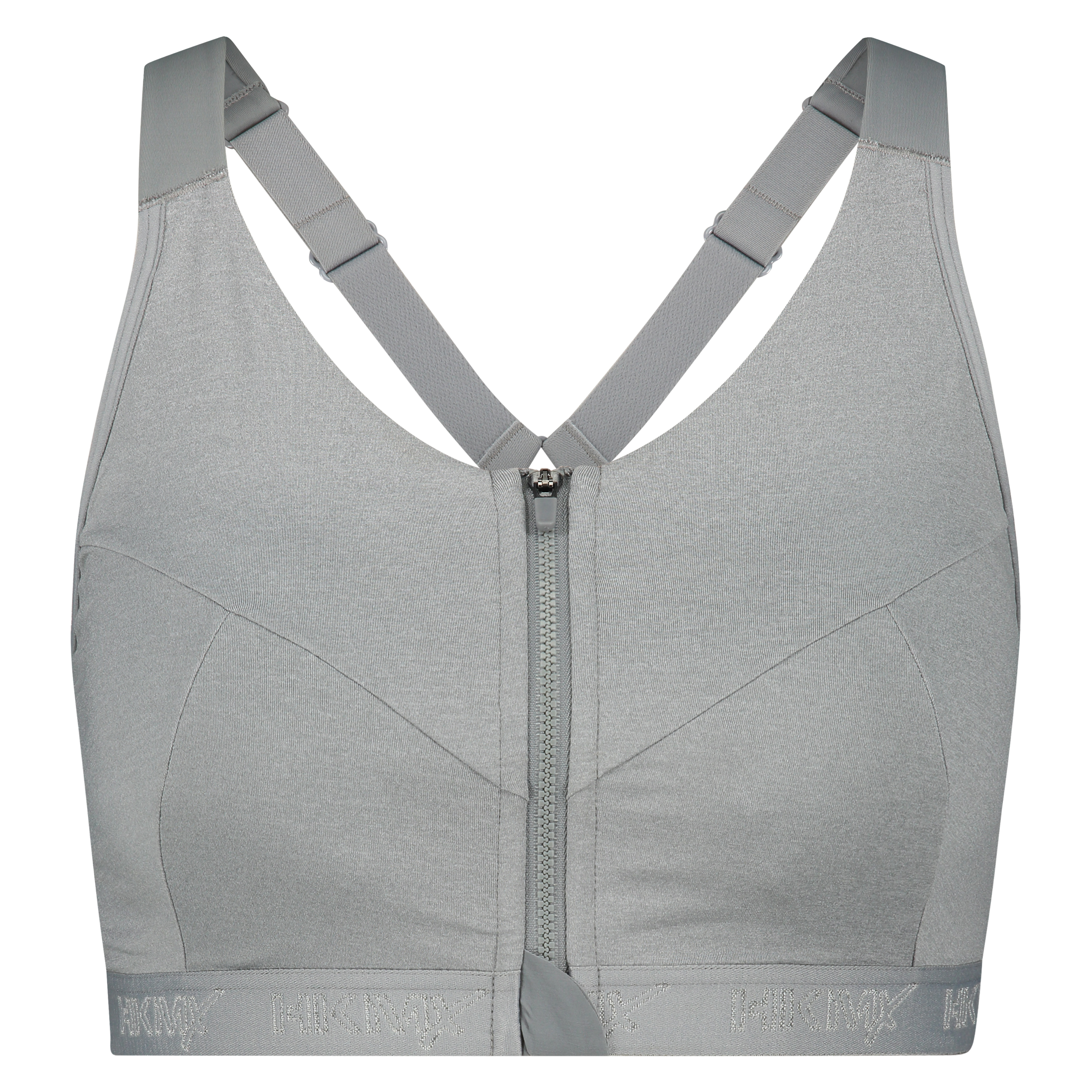 HKMX Sports bra The Pro Level 3, Gray, main