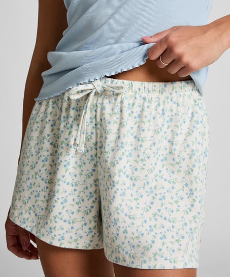 Cotton shorts, White