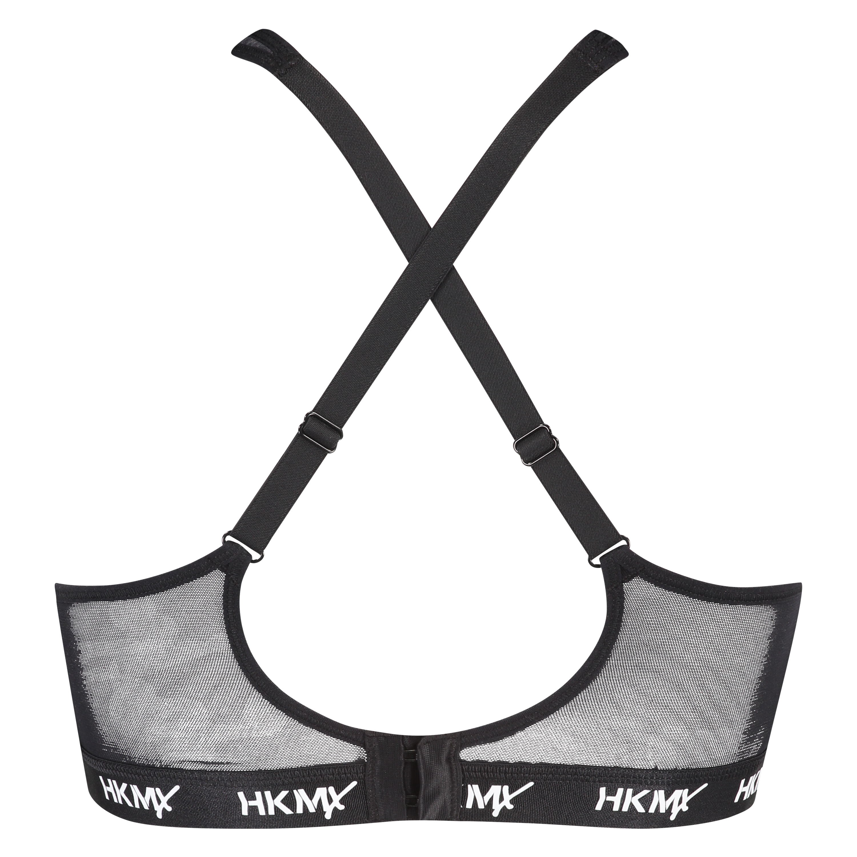 HKMX Sports bra The All Star Level 2, Gray, main