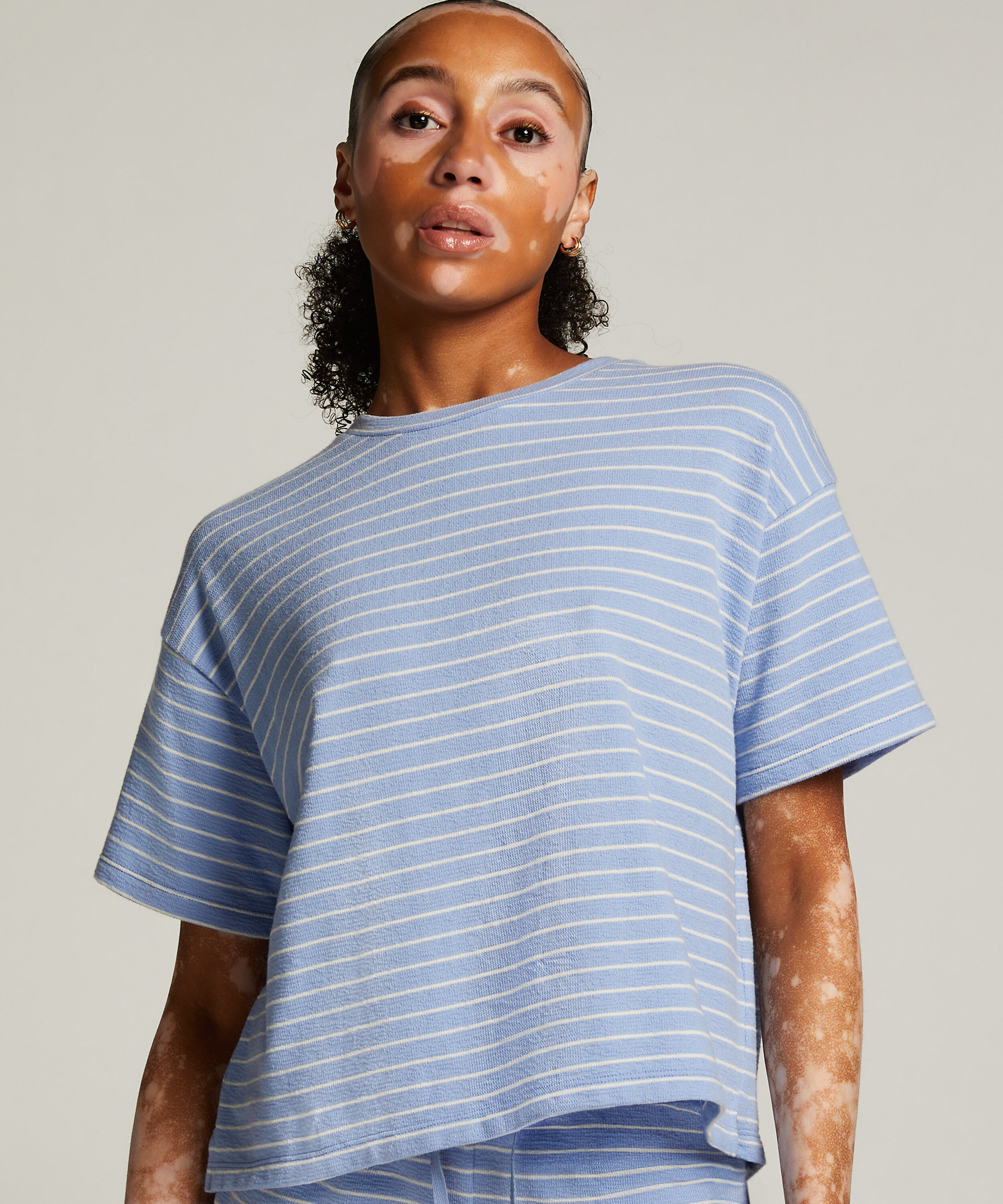 Pyjama Top, Blue