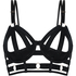 Athena Non-Padded Underwired Longline Bra, Black