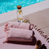BRANDED COTTON TOWEL, Pink
