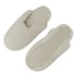 Teddy Mule Slipper, White
