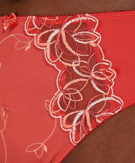 Diva High Knickers, Red