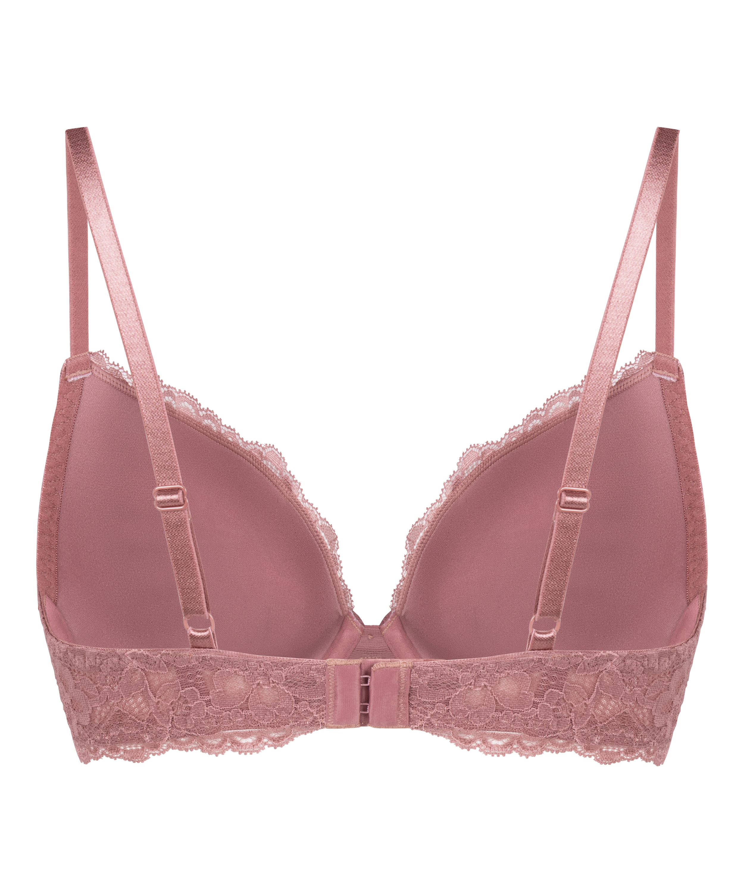 Marine Padded Push-Up Underwired Bra, Purple, main