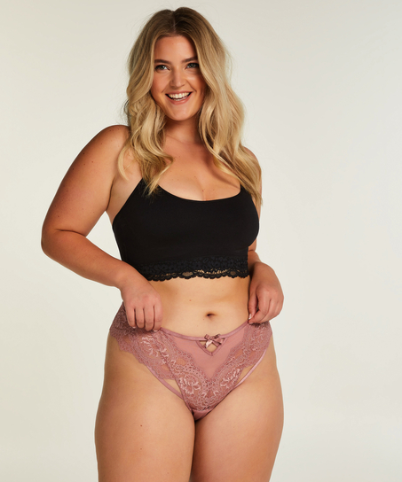 Rosangel Thong Curvy, Pink