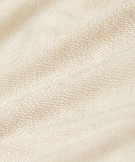 super soft Boatneck Shirt with Cashmere, White