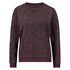 Long-Sleeved Fleece Top, Red