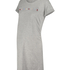 Short-Sleeved Maternity Nightshirt, Gray