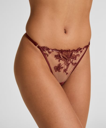 Anouk Highleg Thong, Red