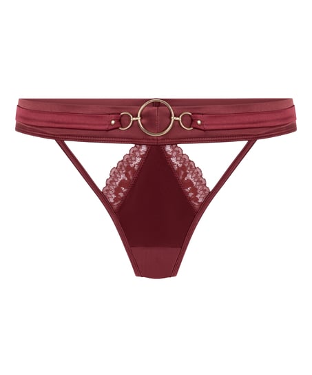 Marjolein Highleg Thong, Red