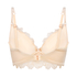 Emilia Padded Underwired Push-Up Bra, Yellow