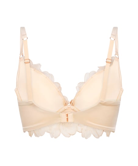 Emilia Padded Underwired Push-Up Bra, Yellow