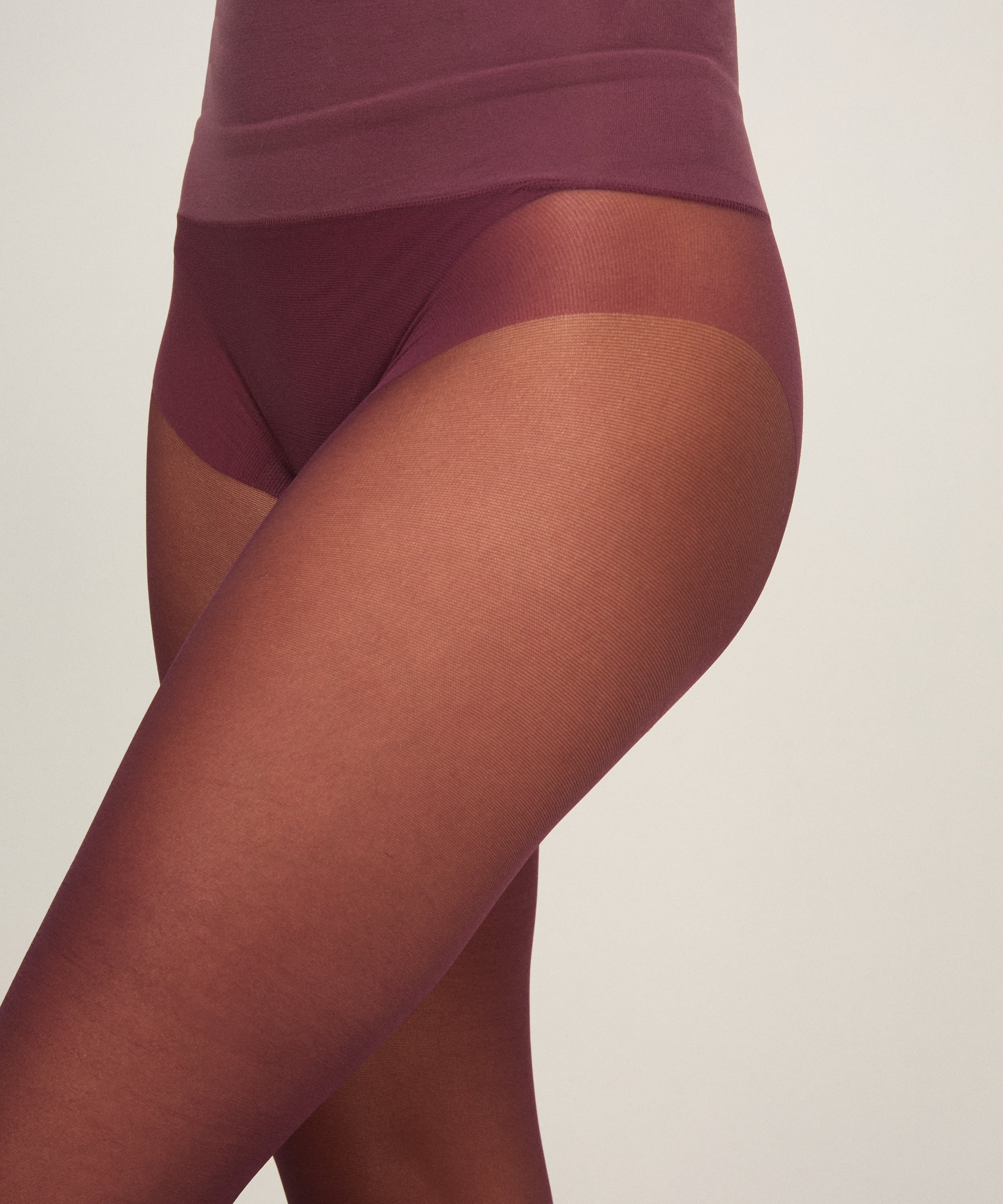 Tight 20 Denier Seamless Velver Touch, Purple, main