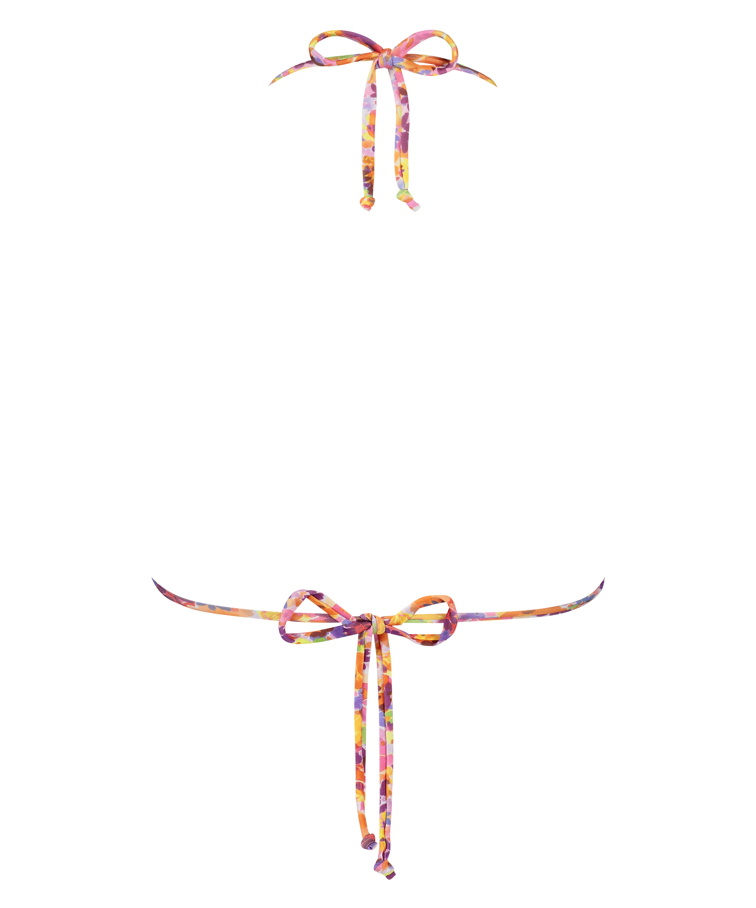 Tiki Bikini Top, Orange, main