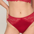 High Waisted Slip Andrea, Red
