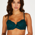 Padded Underwired Bra Emily, Green