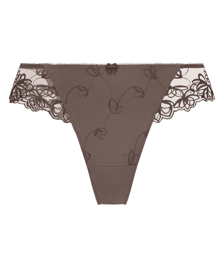 Diva thong, Brown