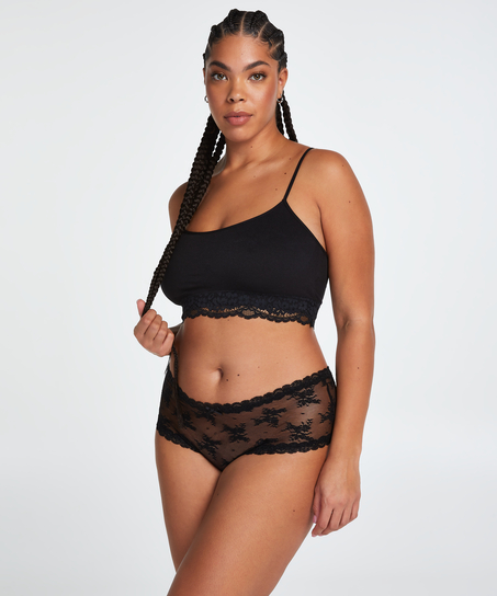 Brazilian V-shape Curvy, Black
