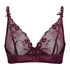 Non-Padded Underwired Longline Bra Peonie, Purple