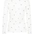 Pointelle Pyjama Top, White