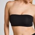 Smooth Bandeau Bralette, Black