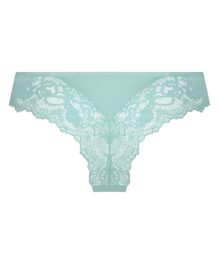 Dora High Leg Brazilian, Blue