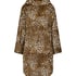 Flannel Fleece Hoodie, Beige